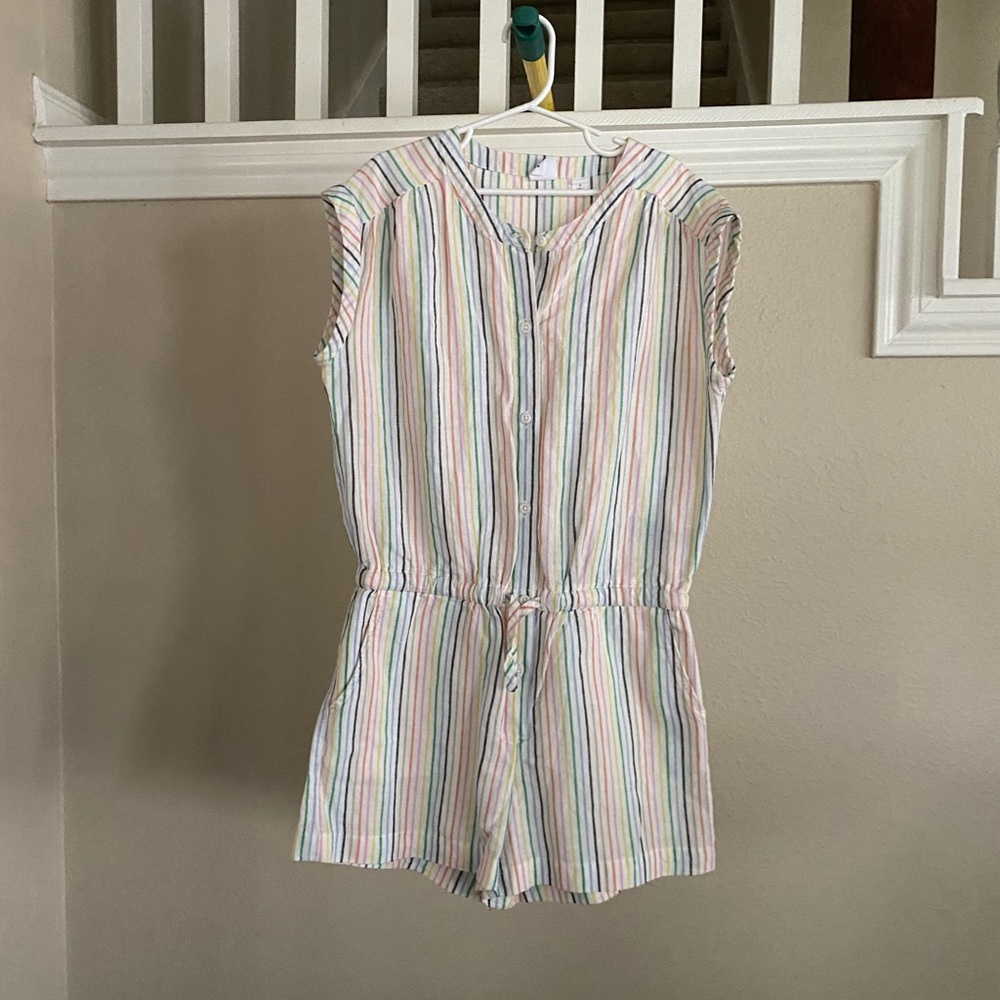 Girls NWT Gap Kids Striped Romper